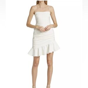 Cinq  a Sept Lilith Ruched Minidress size 6 NWT
